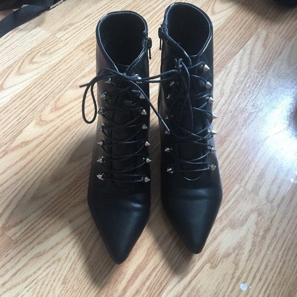 *SOLD* Nasty Gal Shoe Cult Witch Boots - Picture 2 of 4